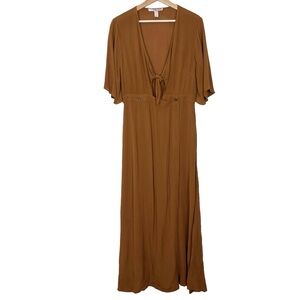 Forever 21 Cutout Wrap Maxi Dress